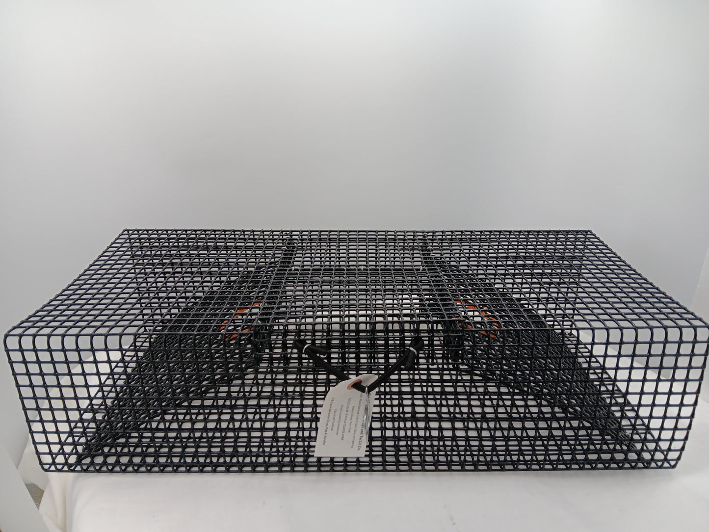 E-Z Catch # P-610-B ( Asian Bait Crab Pot ) Used for Catching Bait Only Size 24" x 11" x 6"