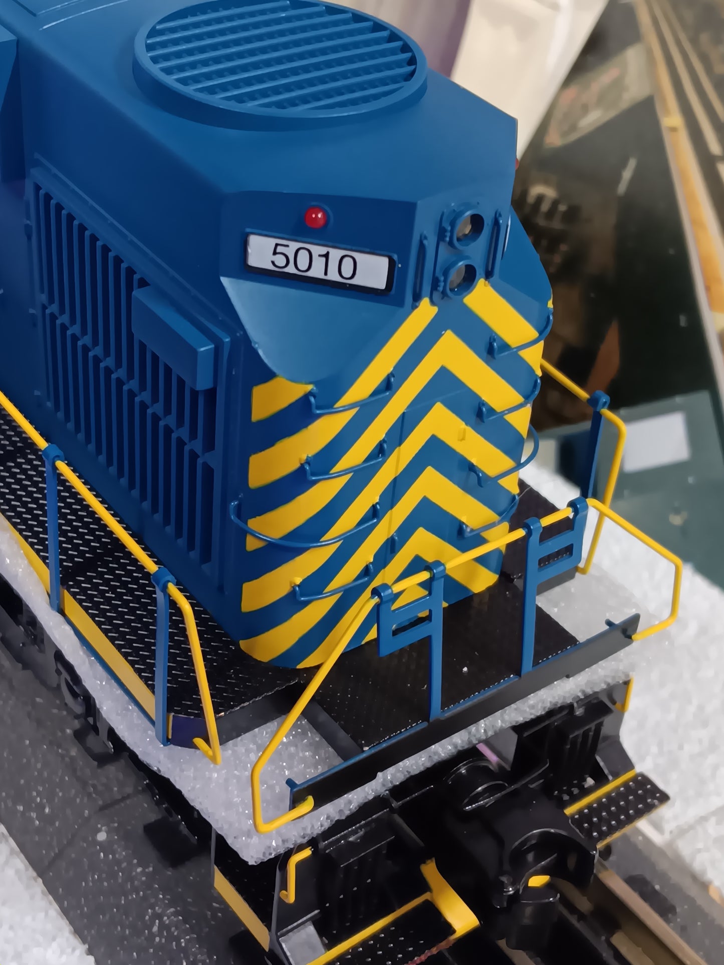 MTH O Scale Premier # 20-22059-1 Delaware & Hudson RS-11 Low Hood Diesel Engine w/Proto-Sound 3.0