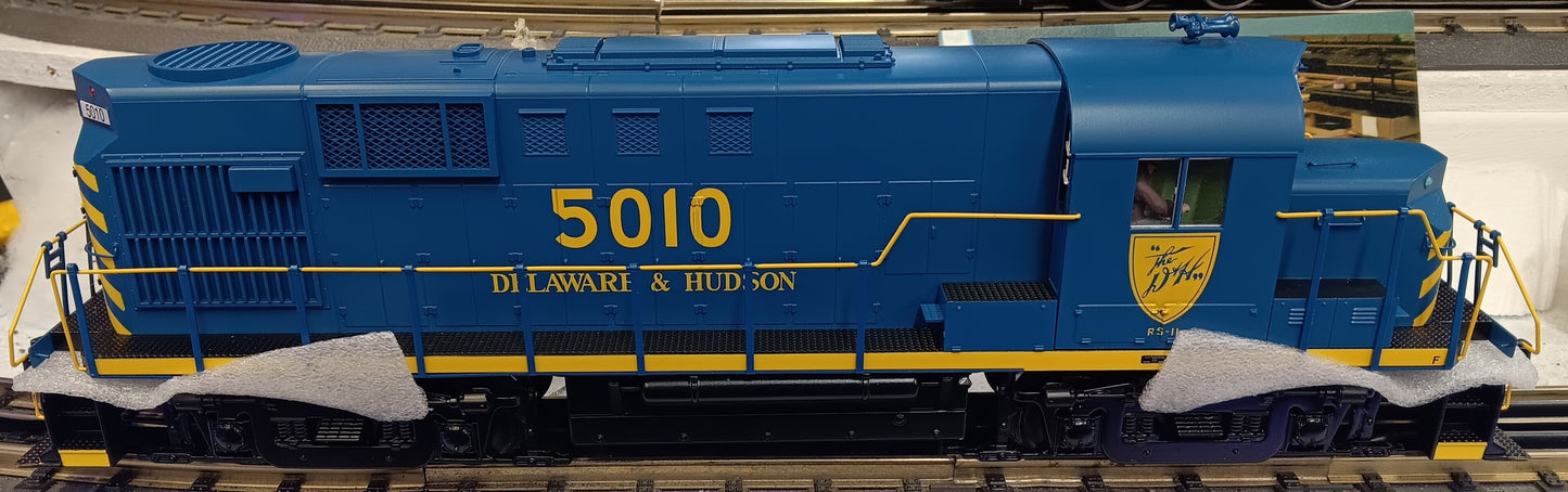 MTH O Scale Premier # 20-22059-1 Delaware & Hudson RS-11 Low Hood Diesel Engine w/Proto-Sound 3.0