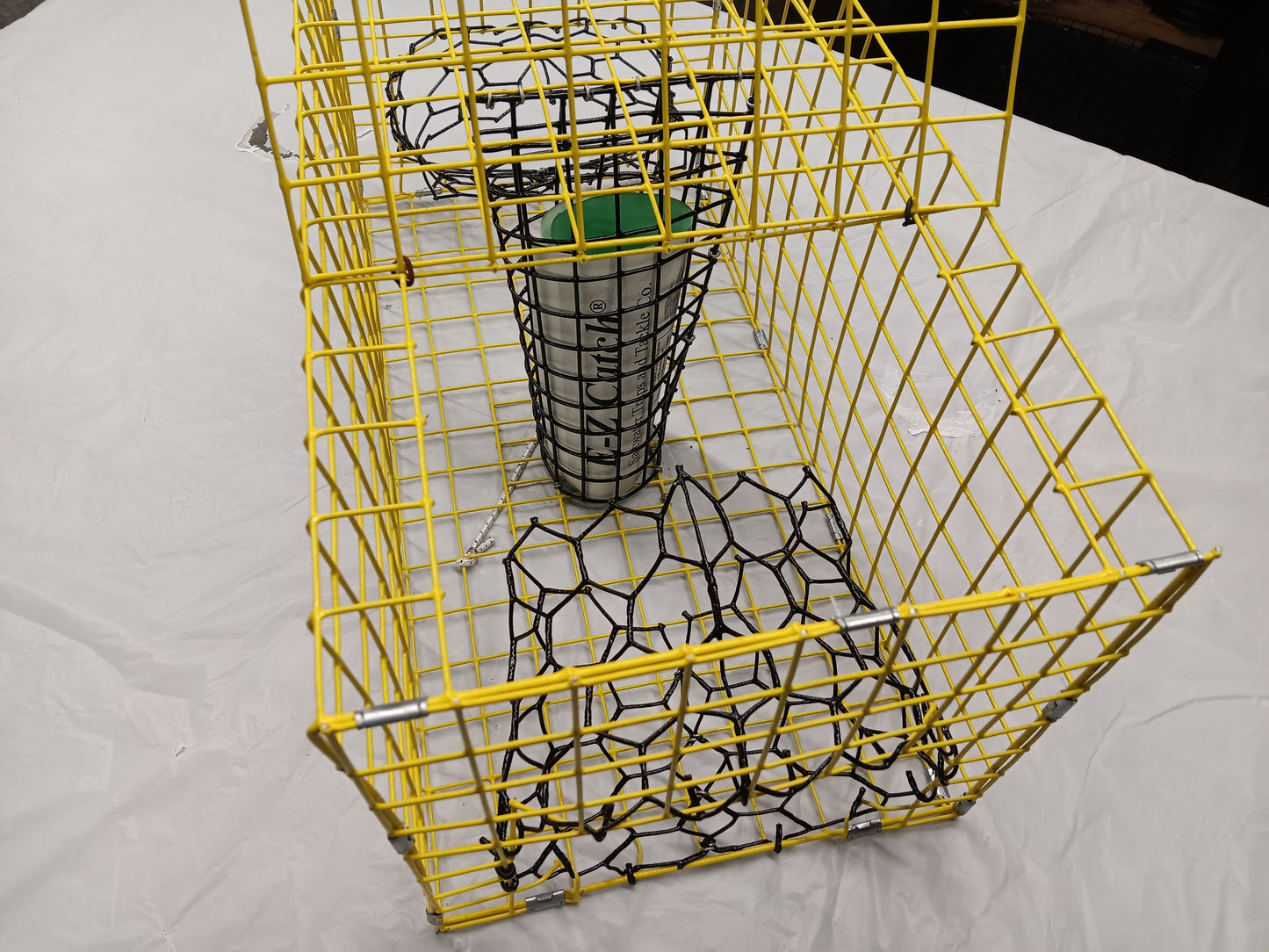 E-Z Catch # P-300-Y Quarter Size Maryland Style Crab Pot ( 24 x 12 x 12 )