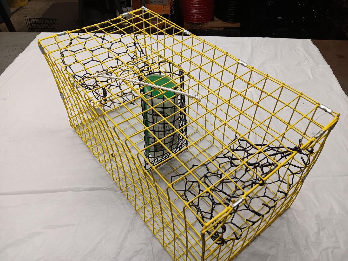E-Z Catch # P-300-Y Quarter Size Maryland Style Crab Pot ( 24 x 12 x 12 )