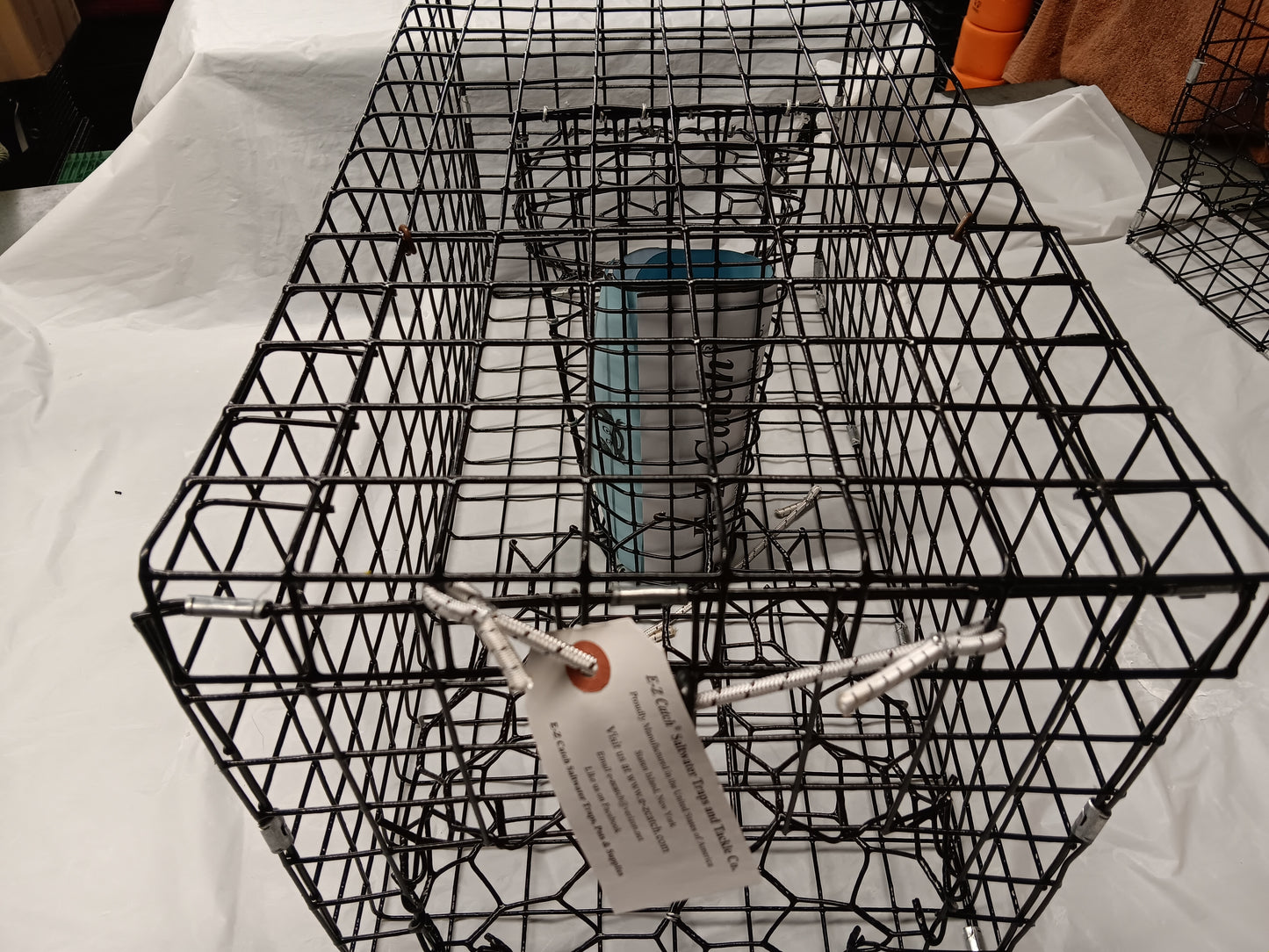 E-Z Catch # P-300-B-Kit ( Two Pack ) Quarter Size Crab Pot ( 24 x 12 x 12 )