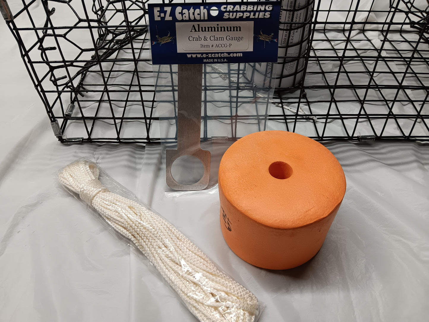 E-Z Catch # P-300-B-Kit ( Two Pack ) Quarter Size Crab Pot ( 24 x 12 x 12 )