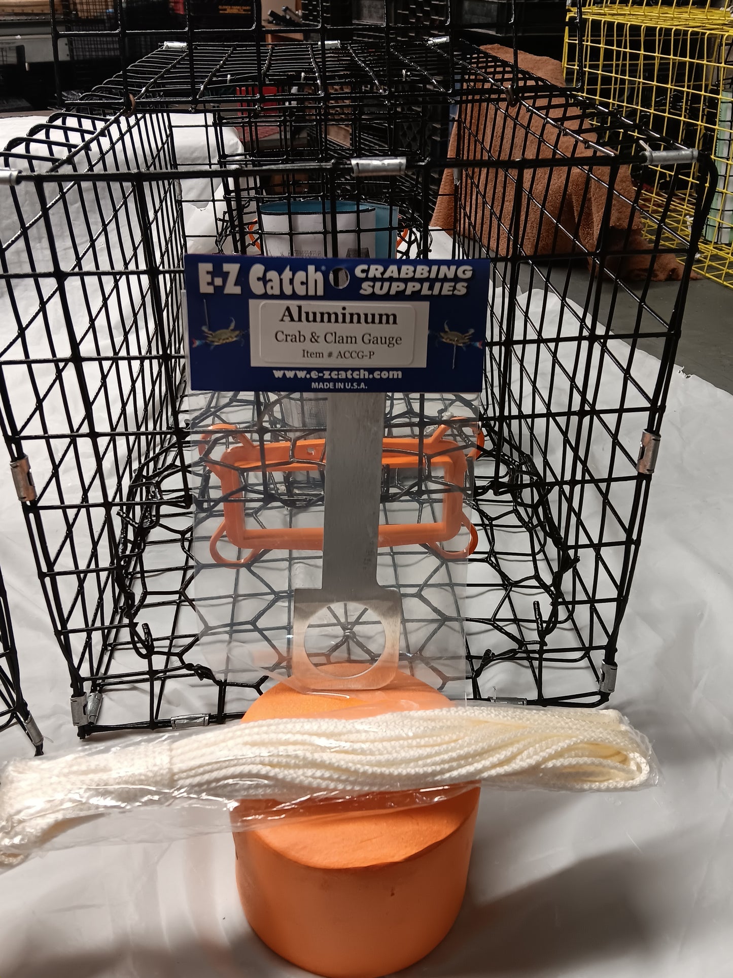 E-Z Catch # P-300-B-Kit-STE ( Two Pack ) Quarter Size Crab Pot ( 24 x 12 x 12 )