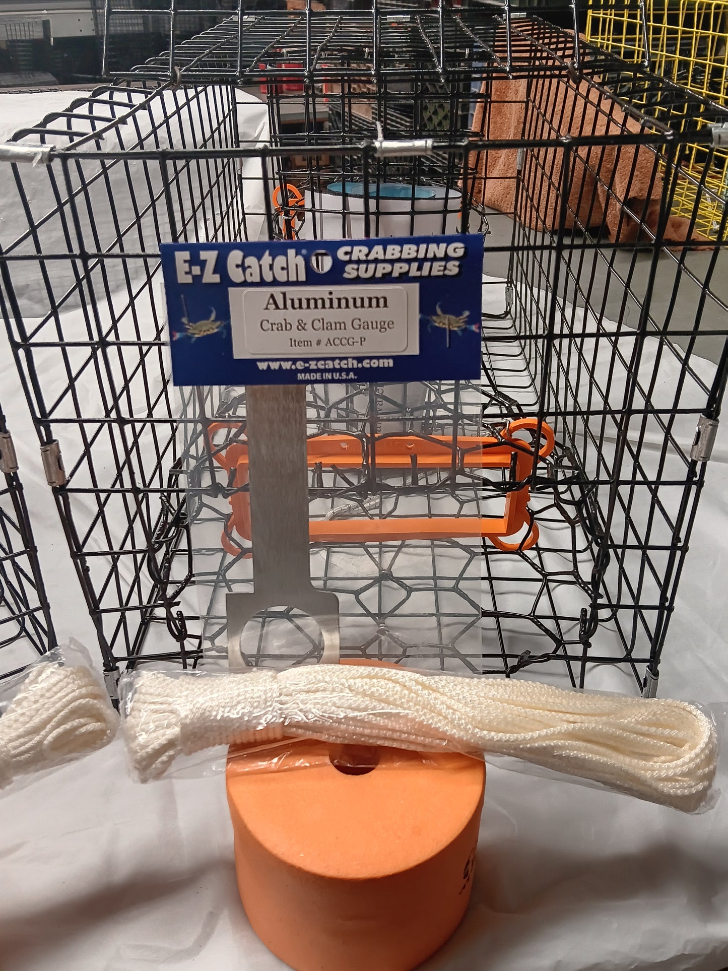 * PICK UP ONLY * E-Z Catch # P-300-B-Kit-LTE ( Two Pack ) Quarter Size Crab Pot ( 24 x 12 x 12 )