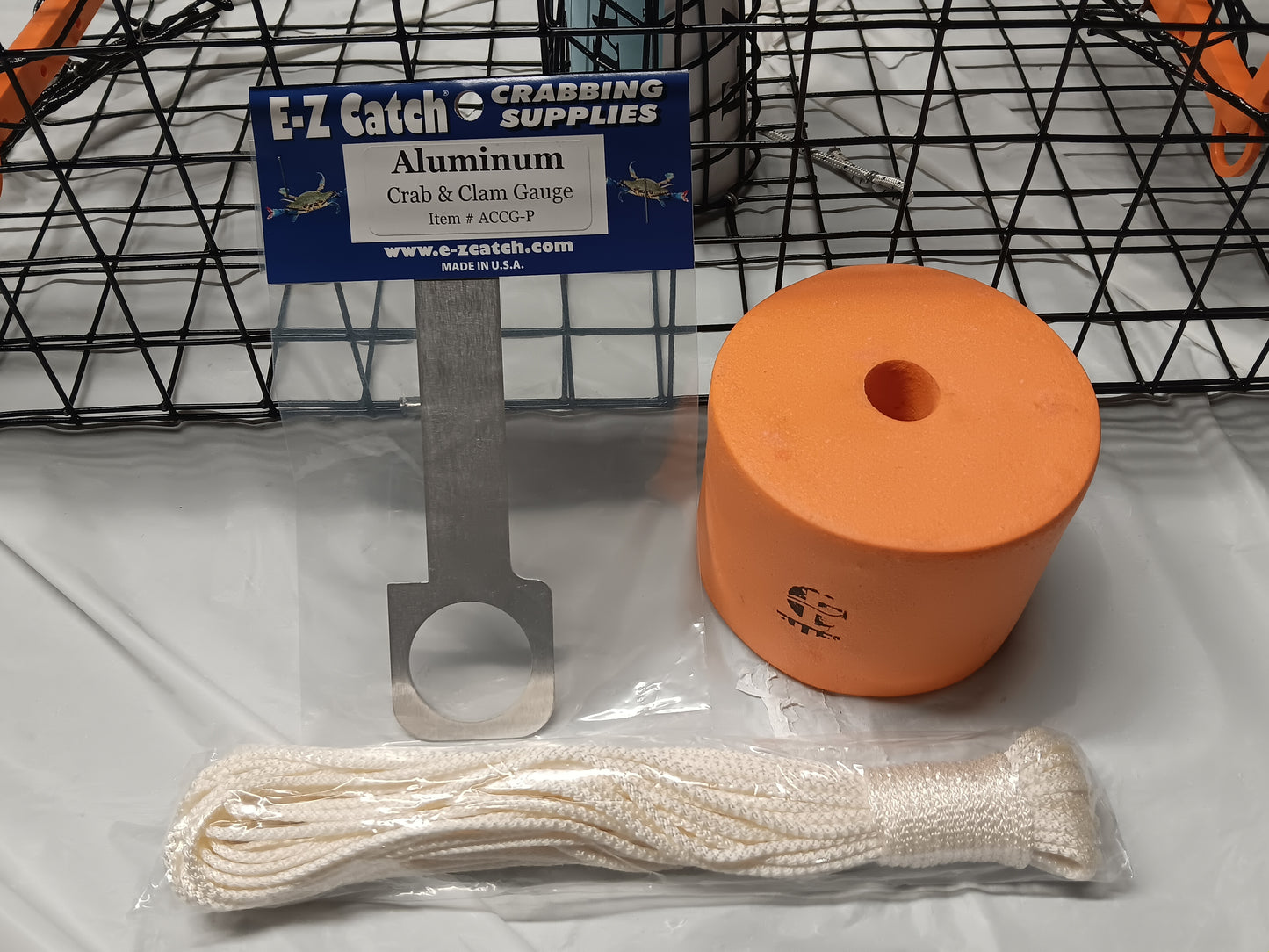 * PICK UP ONLY * E-Z Catch # P-300-B-Kit-LTE ( Two Pack ) Quarter Size Crab Pot ( 24 x 12 x 12 )