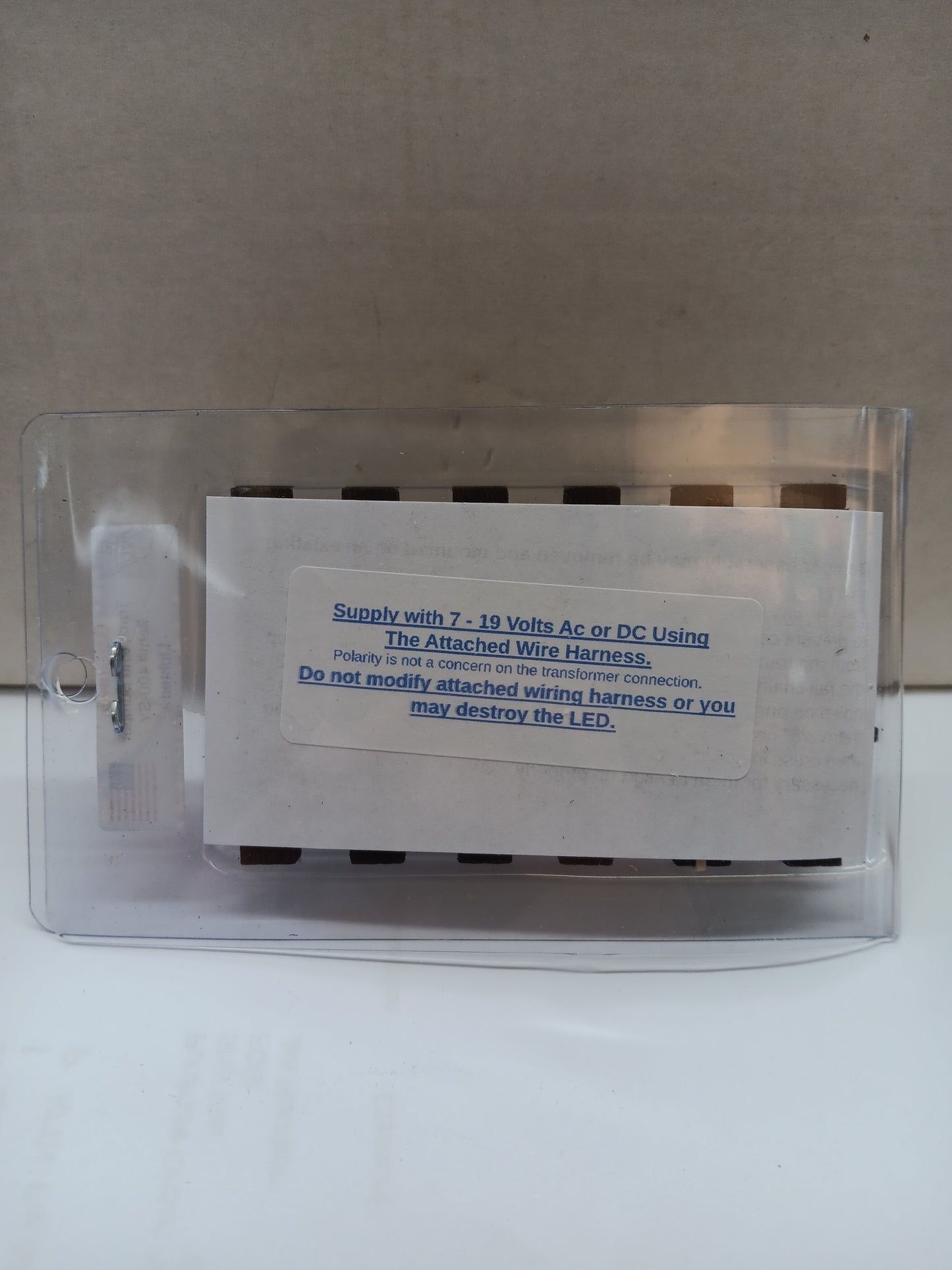 Gar Graves # 400-SY ( O Gauge )  Phantom Tinplate Safety Yellow Lighted Track Bumper 3 Rail