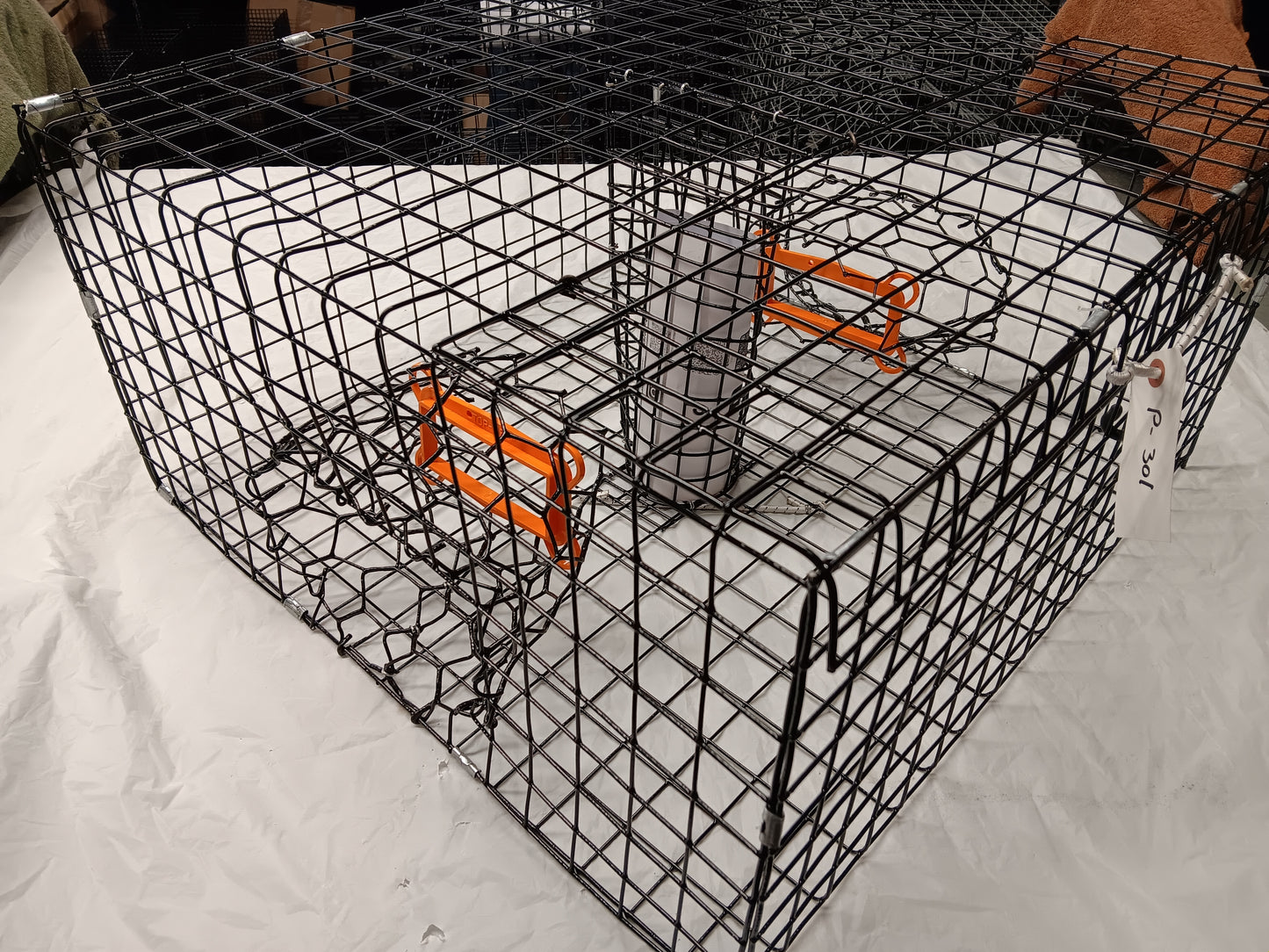 E-Z Catch # P-301-B-STE Half Size Maryland Style Crab Pot ( 24 x 24 x 12 )