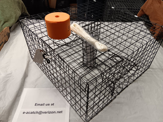 *PICK UP ONLY * E-Z Catch # P-301-B-KIT Half Size Maryland Style Crab Pot ( 24 x 24 x 12 )