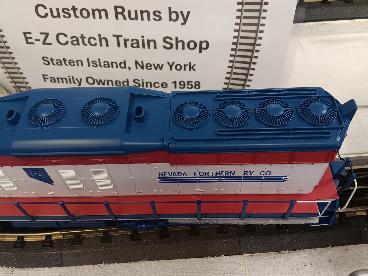 MTH RailKing # 30-21359-1 O Scale Nevada Northern SD-9 Diesel Engine w/Proto-Sound 3.0