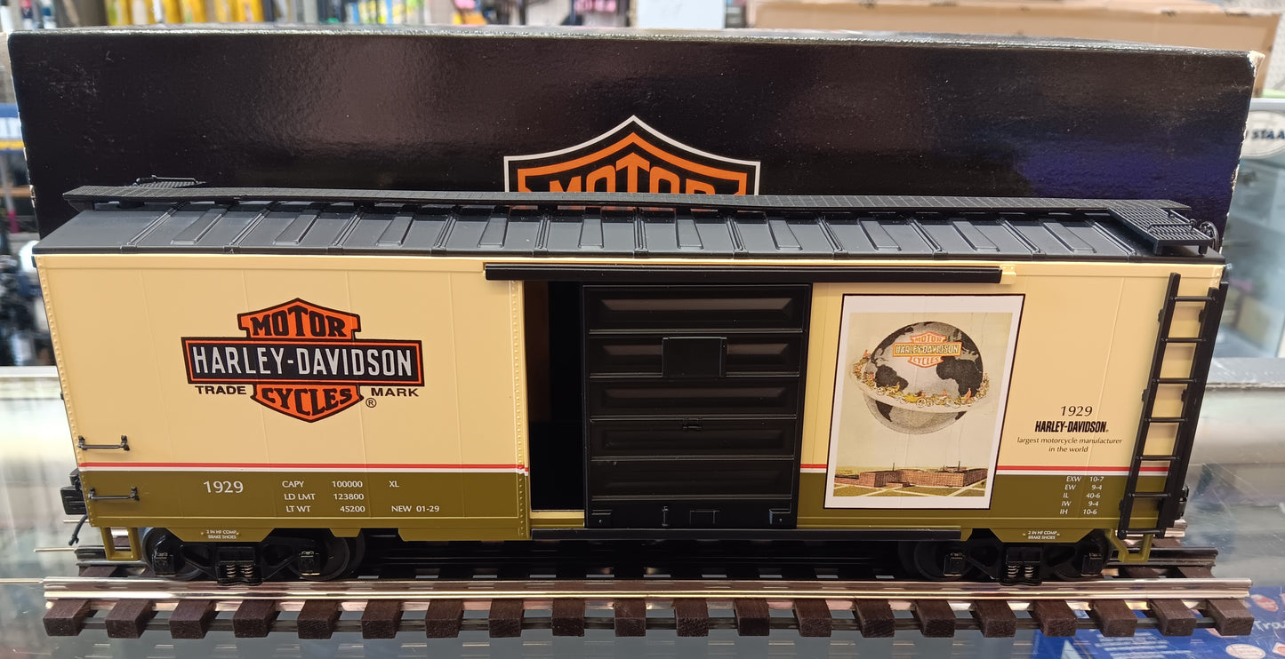 MTH # 20-93215 Harley-Davidson 40' Box Car