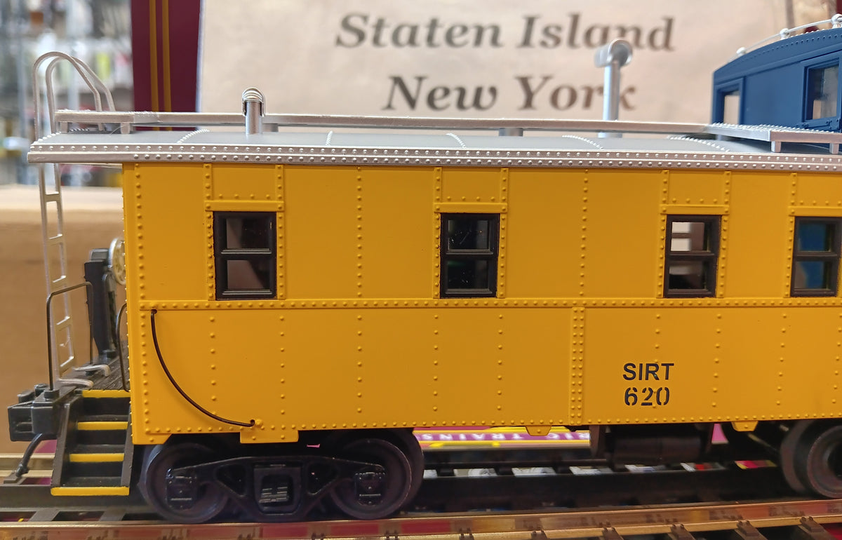 E-Z CATCH EXCLUSIVE Staten Island Rapid Transit Offset Steel Caboose MTH Premier # 20‑91911