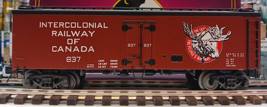 MTH Premier # 20-94789 CTTA Custom Intercolonial Railway of Canada 36' Woodsided Reefer Car Rd 837