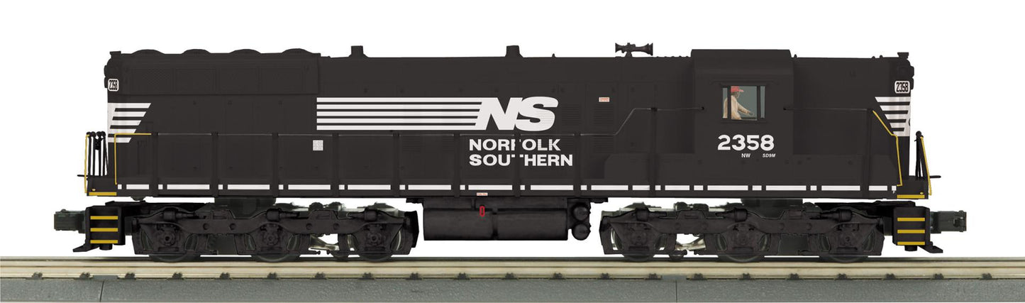 MTH O Scale RailKing # 30-21349-1 Norfolk Southern SD-9 Car # 2358 Diesel Engine w/Proto-Sound 3.0