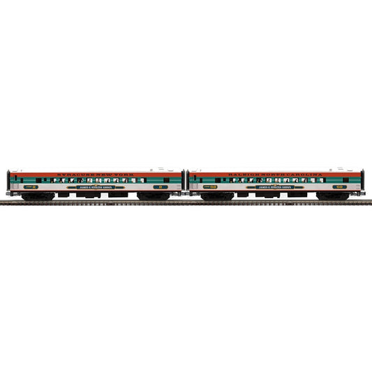 Atlas # # 3001964 O PREMIER 70' STREAMLINE PASSENGER JAMES E. STRATES SHOWS 2 CAR SET ( 3RL )