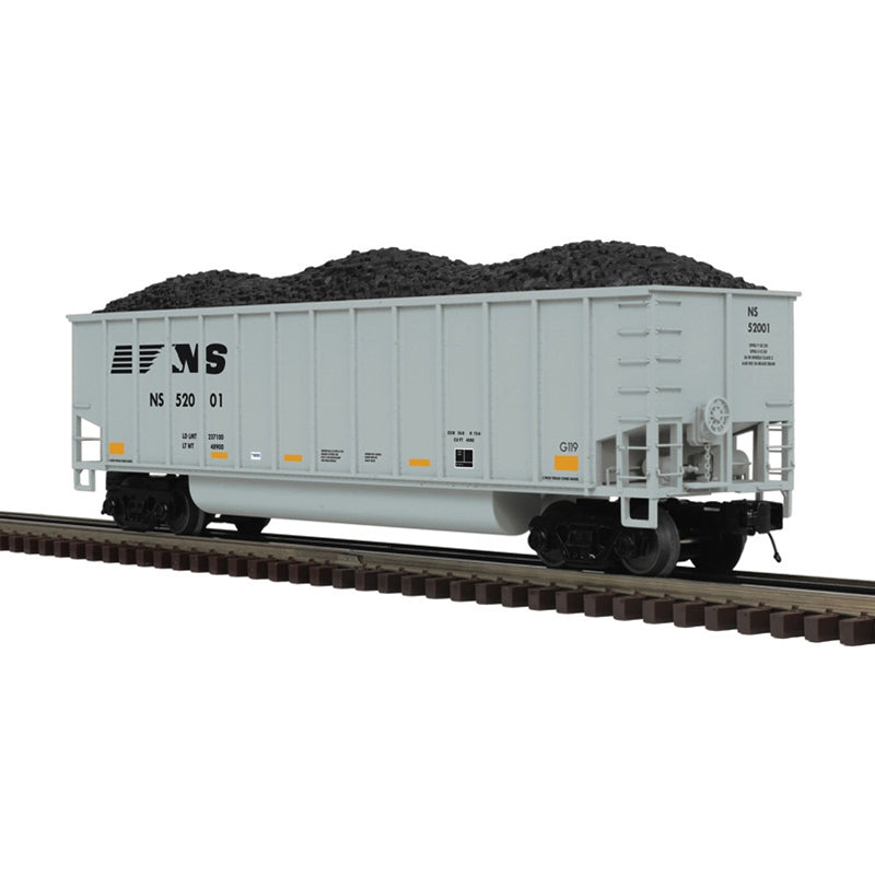 Pre Order ( ETA End of 2026) Atlas O # 3013080 PREMIER COALPORTER NORFOLK SOUTHERN (HORSEHEAD) 4 PACK INCLUDES: (52083, 52218, 52380, 52490) (SILVER) - 3RL