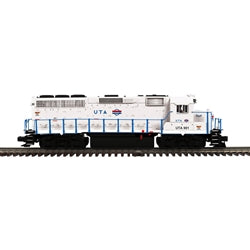 Atlas O # 30138579 PREMIER GP40 LOCOMOTIVE UTA 901 (WHITE/RED/BLUE) - 3RL