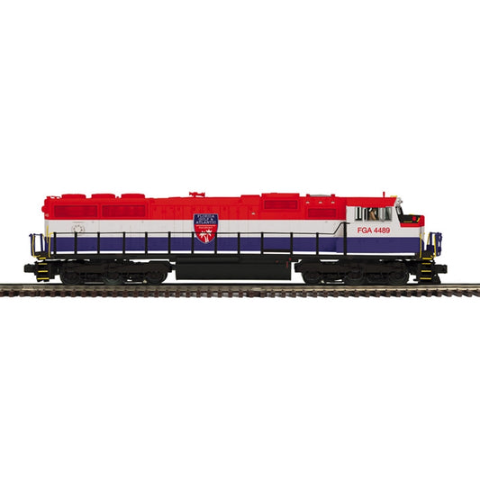 Pre Order ( ETA End of 2026 ) Atlas O Premier # 30138703 SD70M LOCOMOTIVE FLORIDA GULF & ATLANTIC 4492 (RED/WHITE/BLUE) - 3RL