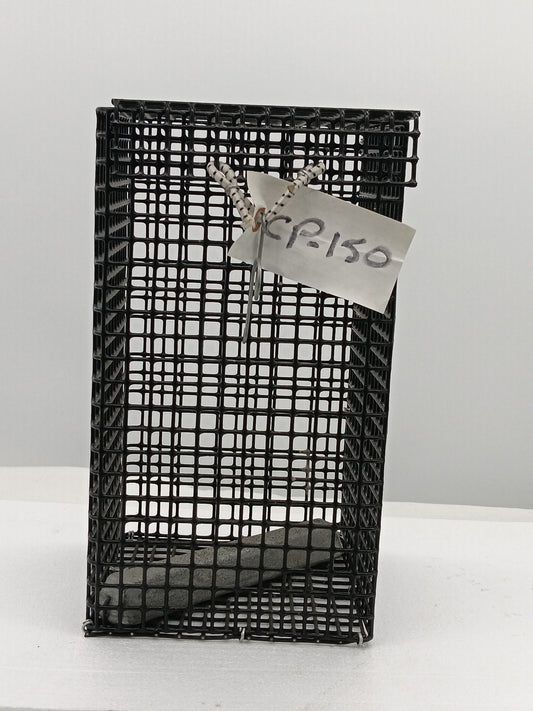 E-Z Catch # CP-150 ( Weighted Chum Pot ) 1/2 x 1/2 Mesh, 16 Gauge ( Gallon Size )