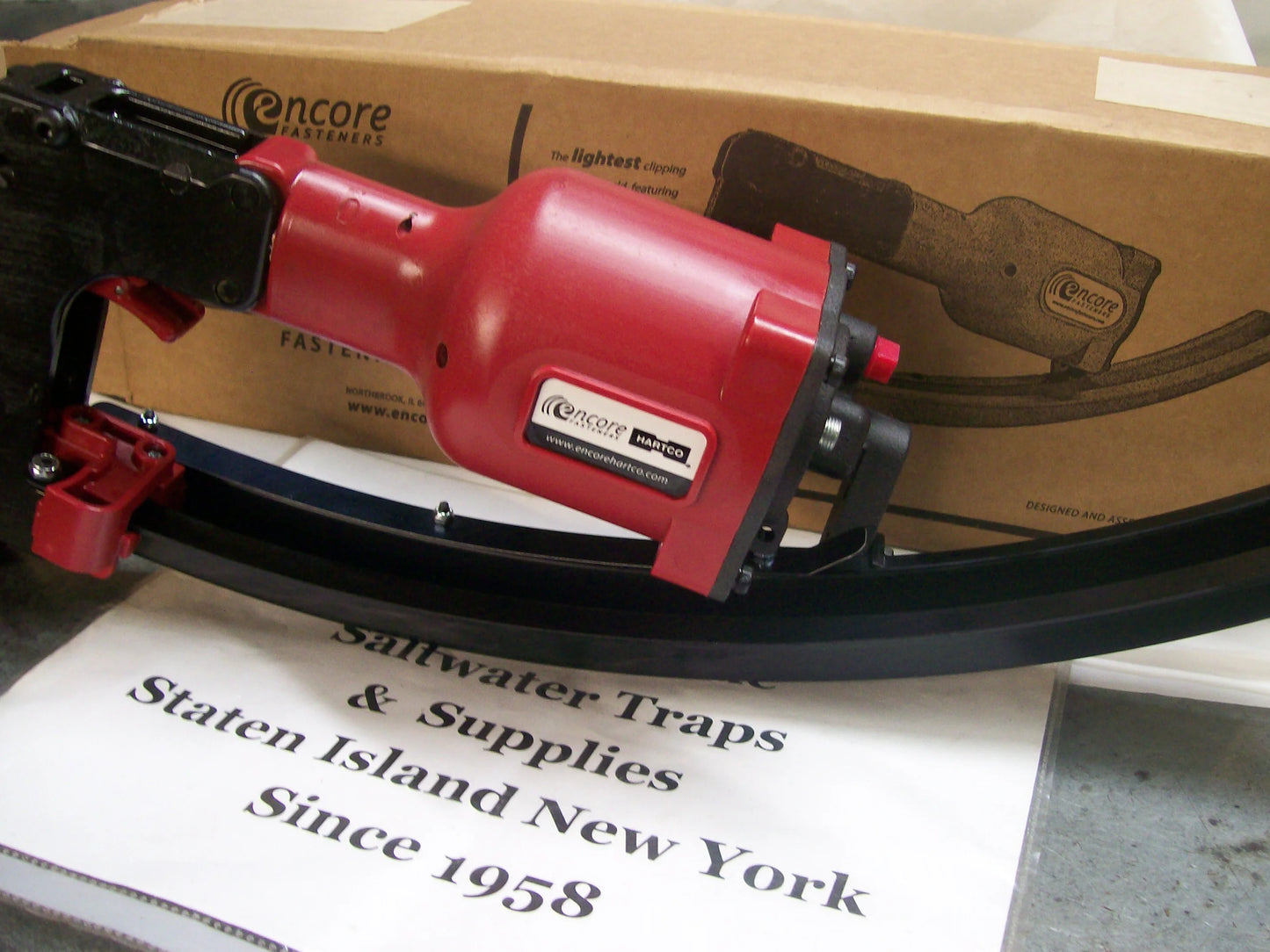 Encore Hartco Eclipser 2000-6187T Clinch Clip Tool Red Version