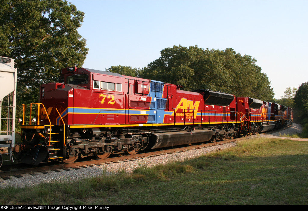 *PRE-ORDER* MTH Premier # 20-22169-1 New Tooling SD70ACe Arkansas & Missouri Cab # 72 - 3RL