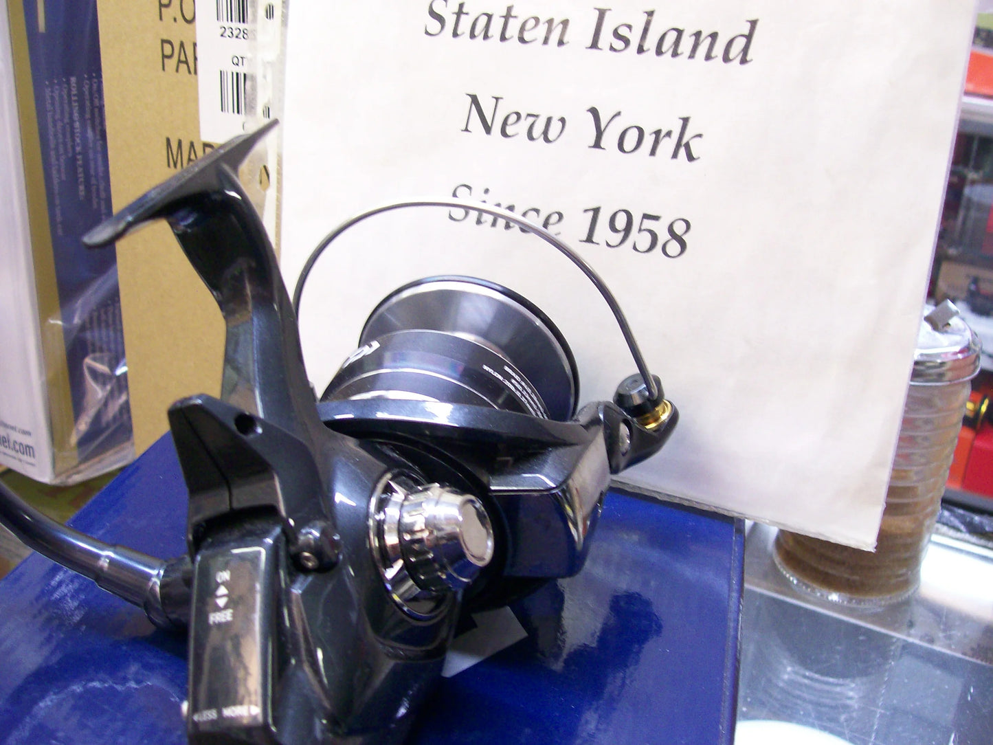 Brand New Daiwa Free Swimmer # BR-10000 ( Saltwater Spinning Reel ) Takes Mono or Braid