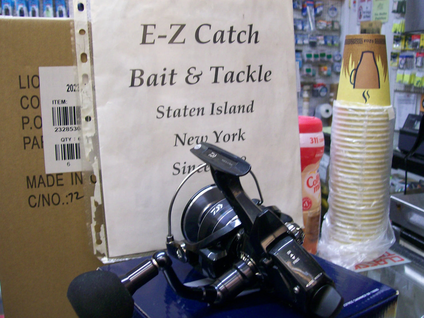 Brand New Daiwa Free Swimmer # BR-10000 ( Saltwater Spinning Reel ) Takes Mono or Braid