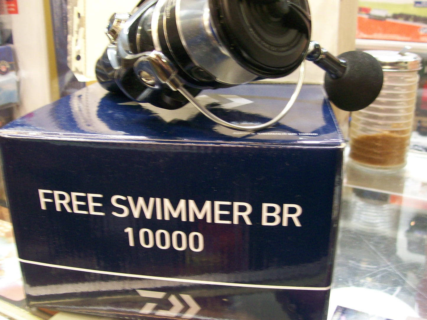 Brand New Daiwa Free Swimmer # BR-10000 ( Saltwater Spinning Reel ) Takes Mono or Braid