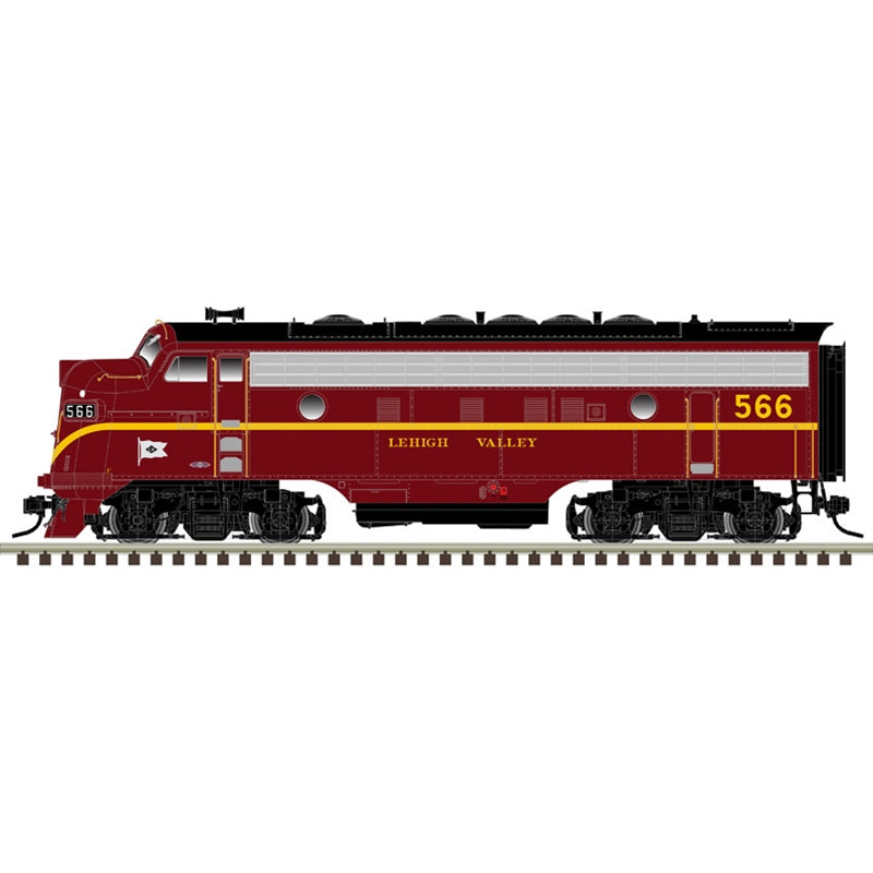 *PRE-ORDER* Atlas # 30138980 O MASTER (DCS) F-7A LOCOMOTIVE LEHIGH VALLEY 566 - ETA LATE 2027