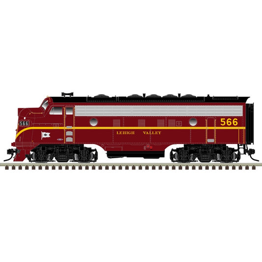 *PRE-ORDER* Atlas # 30138994 O MASTER (ANALOG) F-7A LOCOMOTIVE LEHIGH VALLEY 566 - ETA LATE 2027