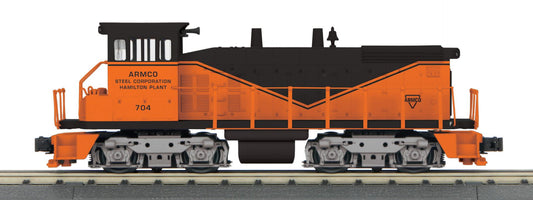 *PRE-ORDER* MTH 30-21425-1 O Scale RailKing Armco Steel SW1500 Diesel Switcher w/Proto-Sound 3.0 # 704 - ETA 2027