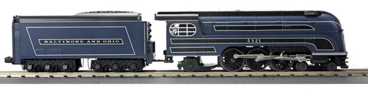 *PRE-ORDER* MTH RailKing # 30-1942-1 O Gauge Baltimore & Ohio 4-6-2 Forty-Niner Steam Engine Cab # 5321 w/Proto-Sound 3.0 - 3RL ETA 2027