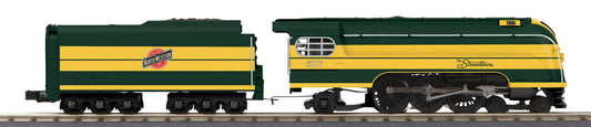 *PRE-ORDER* MTH RailKing # 30-1945-1 O Gauge Chicago North Western 4-6-2 Forty-Niner Steam Engine Cab # 617 w/Proto-Sound 3.0 - 3RL ETA 2027