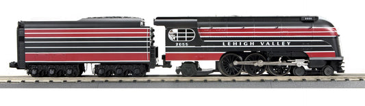 *PRE-ORDER* MTH RailKing # 30-1943-1 O Gauge Lehigh Valley 4-6-2 Forty-Niner Steam Engine Cab # 2102 w/Proto-Sound 3.0 - 3RL ETA 2027