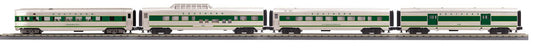 *PRE-ORDER* MTH RailKing # 30-68341 Southern 4-Car 60’ Streamlined Passenger Set - ETA 2027