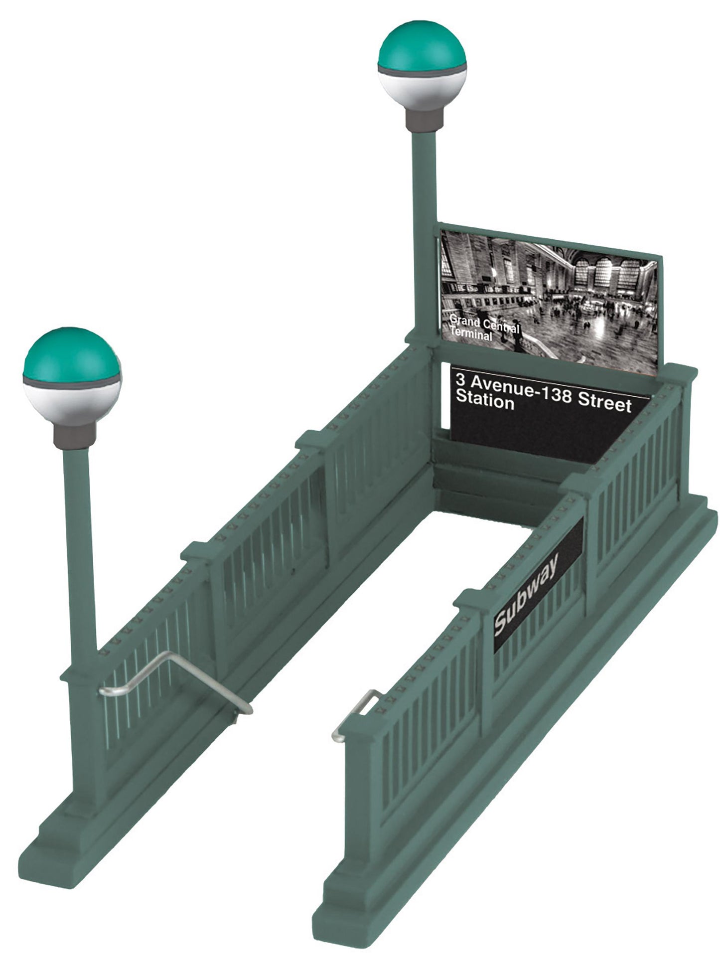 *PRE-ORDER* MTH RailKing # 30-90768 3rd Ave - 138th Street Station Subway Entrance O Scale - ETA 2027