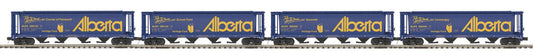 *PRE-ORDER* MTH Premier # 20-92453 O Scale Alberta 4-Car 100 Ton Hopper Car Set (ETA 2027)