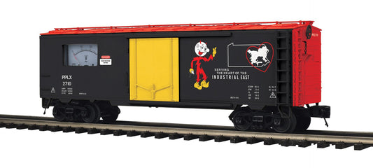 *PRE-ORDER* MTH Premier # 20-94885 Pennsylvania Power & Light O Scale 40’ Steel Sided Power Meter Car Rd # 2715 - ETA 2027