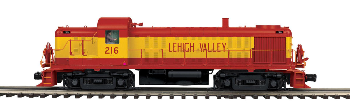*PRE-ORDER* MTH # 20-22144-1 O Scale Premier Lehigh Valley RS-3 - Phase 1b  Diesel Engine w/Proto-Sound 3.0 Cab # 216 - ETA 2027