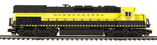 MTH Premier # 20-22120-1 Susquehanna SD40T-2 Tunnel Motor Diesel Engine Cab # 3016 - O Scale