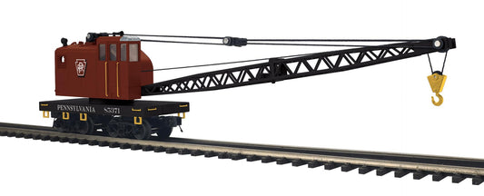 *PRE-ORDER* MTH Premier # 20-95847 O Scale Pennsylvania American Crane Car # 85386 (ETA Late 2026)