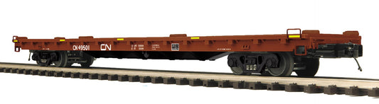 *PRE-ORDER* MTH Premier # 20-95858 O Scale Canadian National 60’ Flat Car # 49517 (ETA Late 2026)