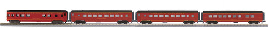 *PRE-ORDER* MTH RailKing # 30-68330 Norfolk Southern 4-Car 60’ Streamlined Passenger Set O Gauge - ETA 2027