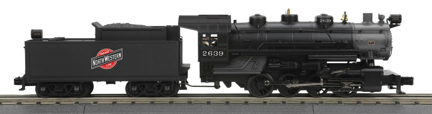 *PRE-ORDER* MTH RailKing # 30-1930-1  O Scale Chicago & North Western 0-8-0 Imperial Steam Engine w/Proto-Sound 3.0 Cab # 2639  (ETA 2027)