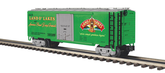 *PRE-ORDER* MTH Premier # 20-94963 O Scale Land O' Lakes Operating Reefer Car Rd # 10189 - ETA May 2027
