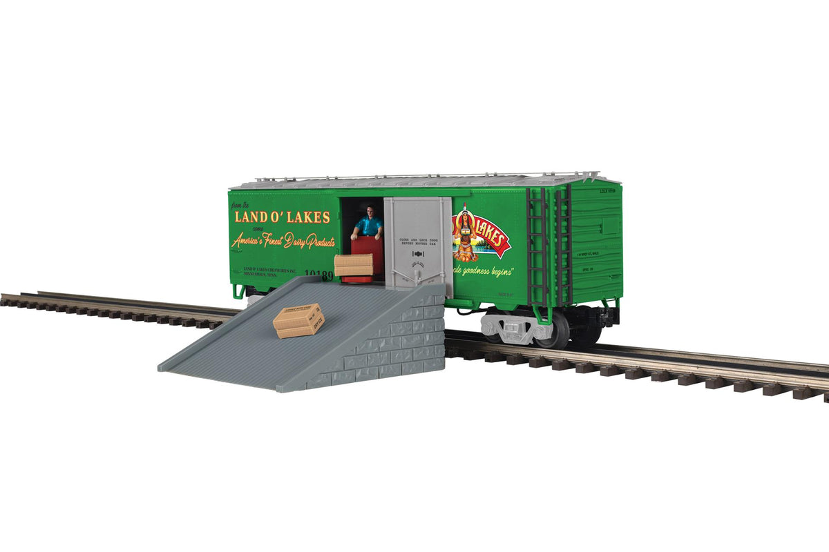 *PRE-ORDER* MTH Premier # 20-94963 O Scale Land O' Lakes Operating Reefer Car Rd # 10194 - ETA May 2027