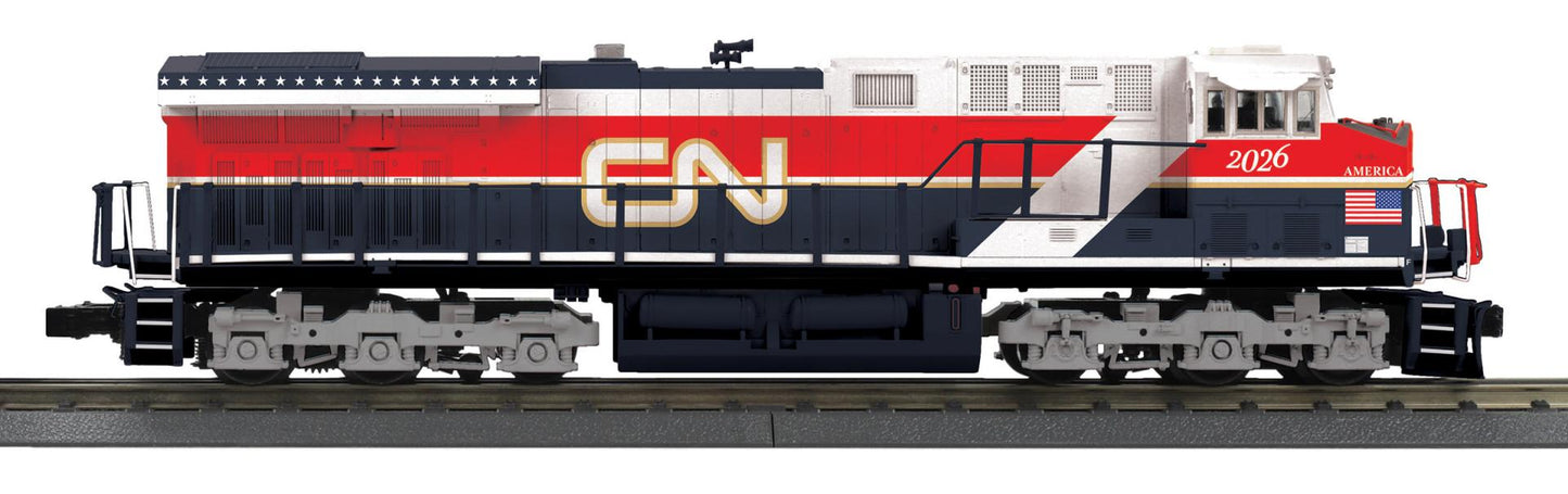 *PRE-ORDER* MTH RailKing # 30-21410-1 Canadian National ES44AC Imperial Diesel Engine With Proto-Sound 3.0 Cab # 2026 - O Gauge - ETA 2027