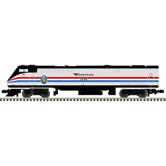*PRE-ORDER* Atlas O Premier # 30138885 Amtrak® P32 Phase III Heritage “Empire Service” - P42 Genesis Locomotive Cab # 705 - 3RL (ETA 2027)