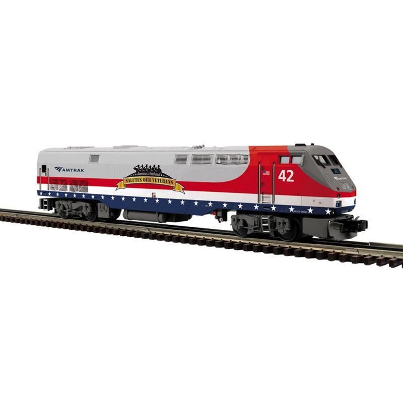 *PRE-ORDER* Atlas O Premier # 30138888 Amtrak® P42 “Salute to Veterans” P42 Genesis Locomotive Cab # 42 - 3RL (ETA 2027)
