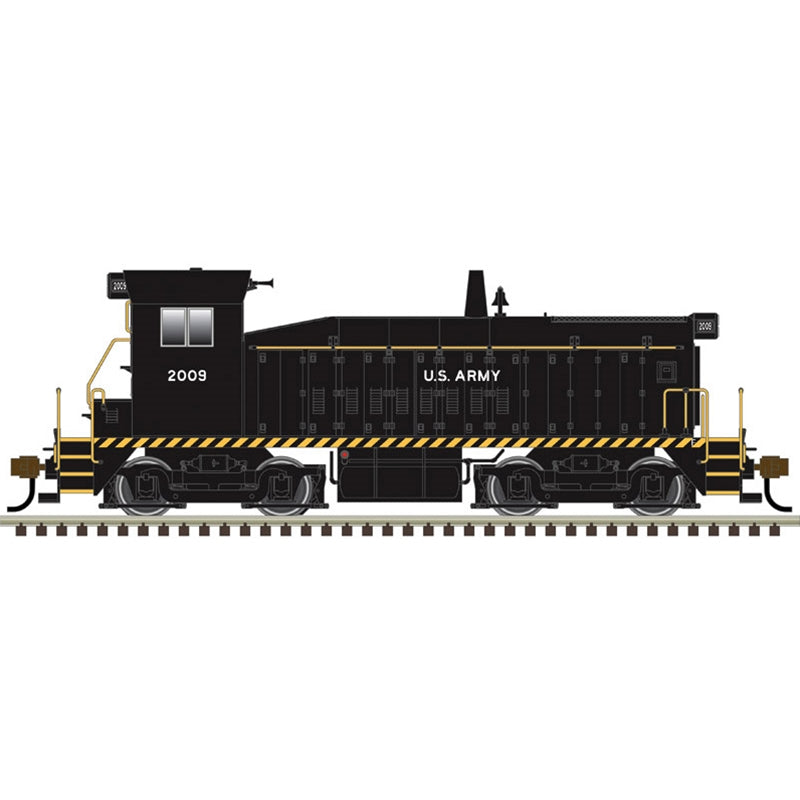 *PRE-ORDER* Atlas O Master # 30138843 US Army (USAX) SW8 Locomotive Cab # 2018 - 3RL (ETA 2027)